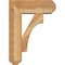 Ekena Millwork Westlake Craftsman Rough Sawn Bracket w/ Offset Brace, Western Red Cedar, 8"W x 22"D x 30"H BKT0806X22X30WTL04RWR - alternate 2